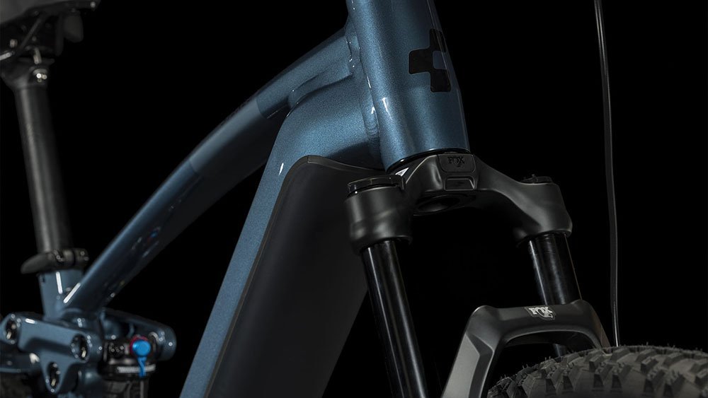 Cube Stereo Hybrid 120 Race 750 petrolblue´n´chrome – Bild 3
